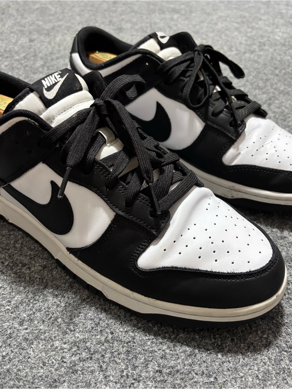 Size 11 - Nike Dunk Low Retro Panda Black White Low Top Athletic Shoes
